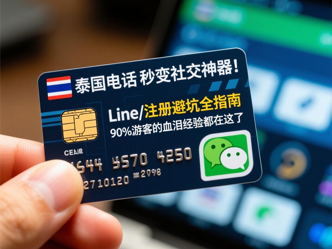 泰国电话卡秒变社交神器!Line/微信注册避坑全指南,90%游客的血泪经验都在这了