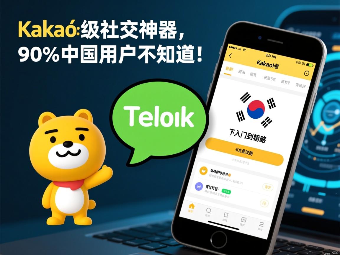 韩国国民级社交神器KakaoTalk下载全攻略,从入门到精通,这些隐藏功能90%中国用户不知道!
