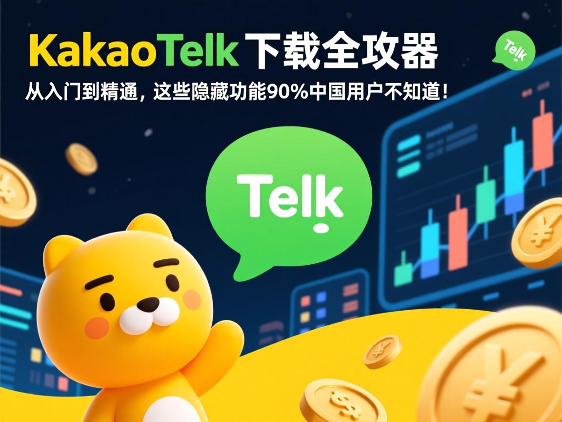 韩国国民级社交神器KakaoTalk下载全攻略,从入门到精通,这些隐藏功能90%中国用户不知道!