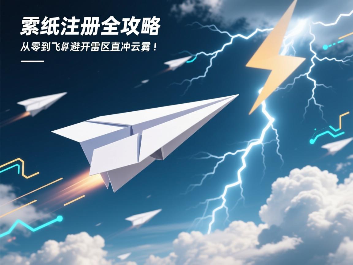 纸飞机注册全攻略，从零到飞，避开雷区直冲云霄！