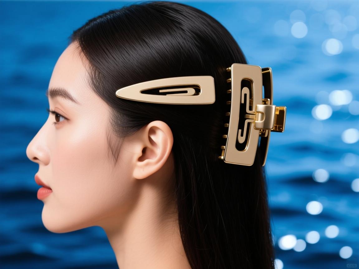 方形发夹,外贸掘金新蓝海?隐藏用法解锁百变造型!