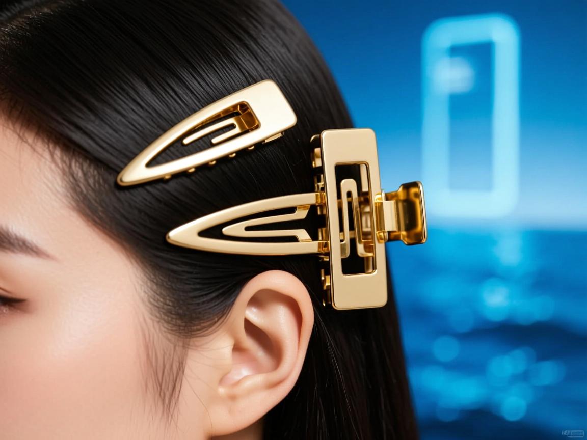 方形发夹,外贸掘金新蓝海?隐藏用法解锁百变造型!