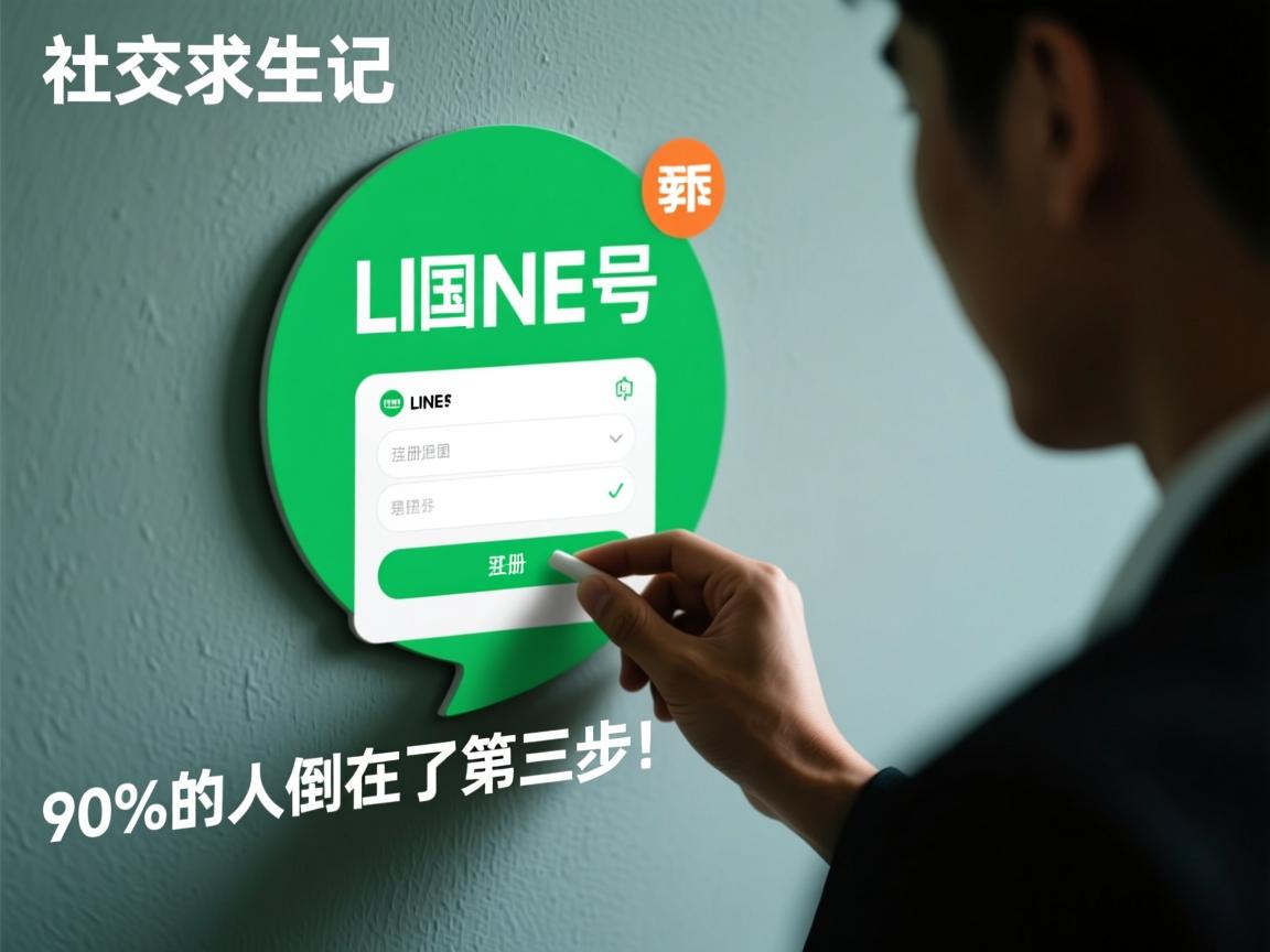 墙外社交求生记，手把手教你注册泰国LINE号，90%的人倒在了第三步！