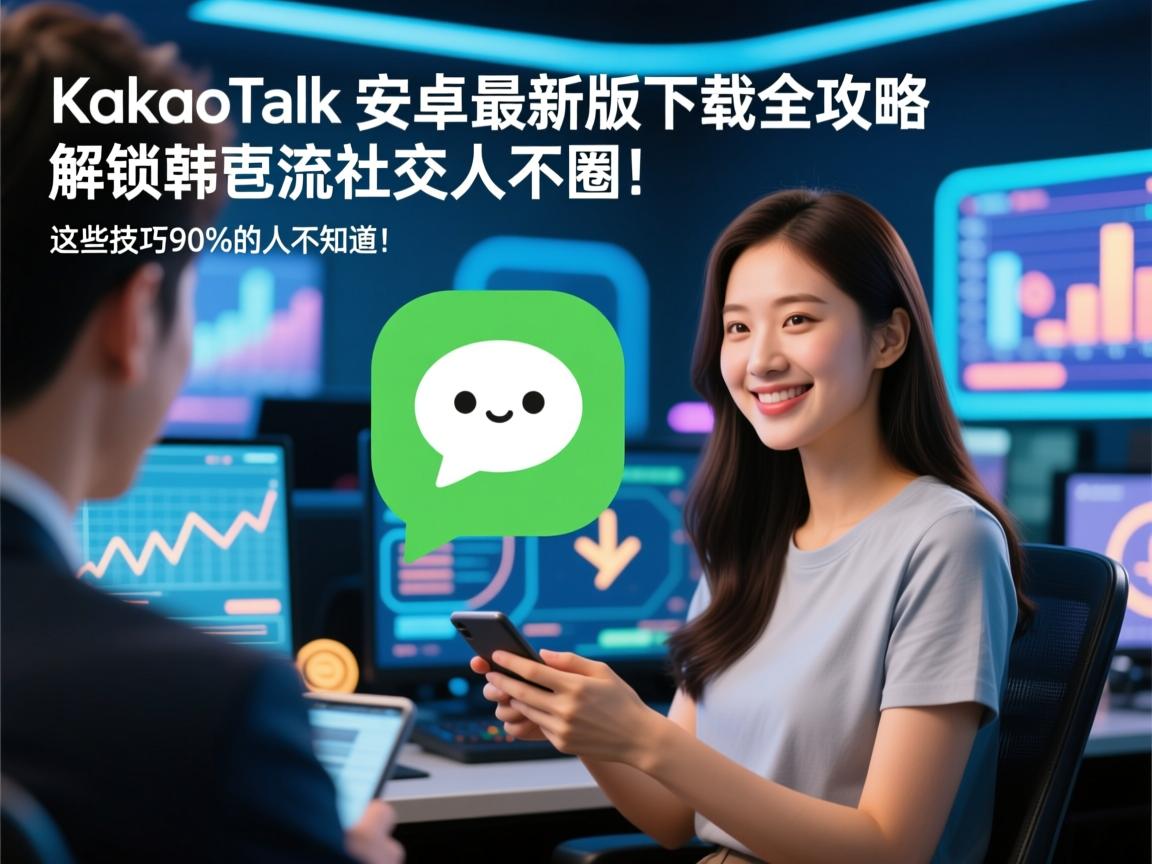 KakaoTalk安卓最新版下载全攻略,解锁韩流社交圈,这些技巧90%的人不知道!
