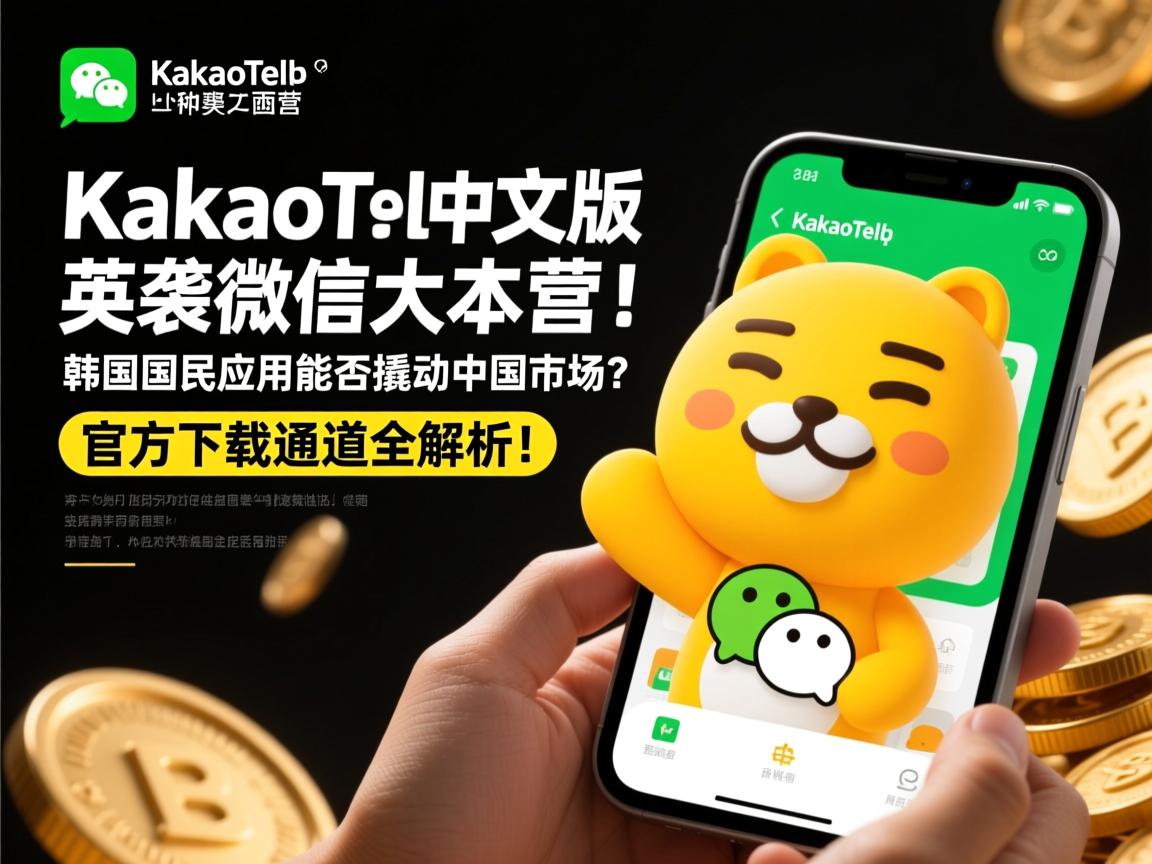 KakaoTalk中文版突袭微信大本营!韩国国民应用能否撬动中国市场?官方下载通道全解析!