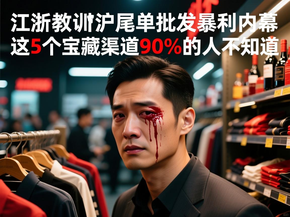 血泪教训!江浙沪尾单批发暴利内幕,这5个宝藏渠道90%的人不知道