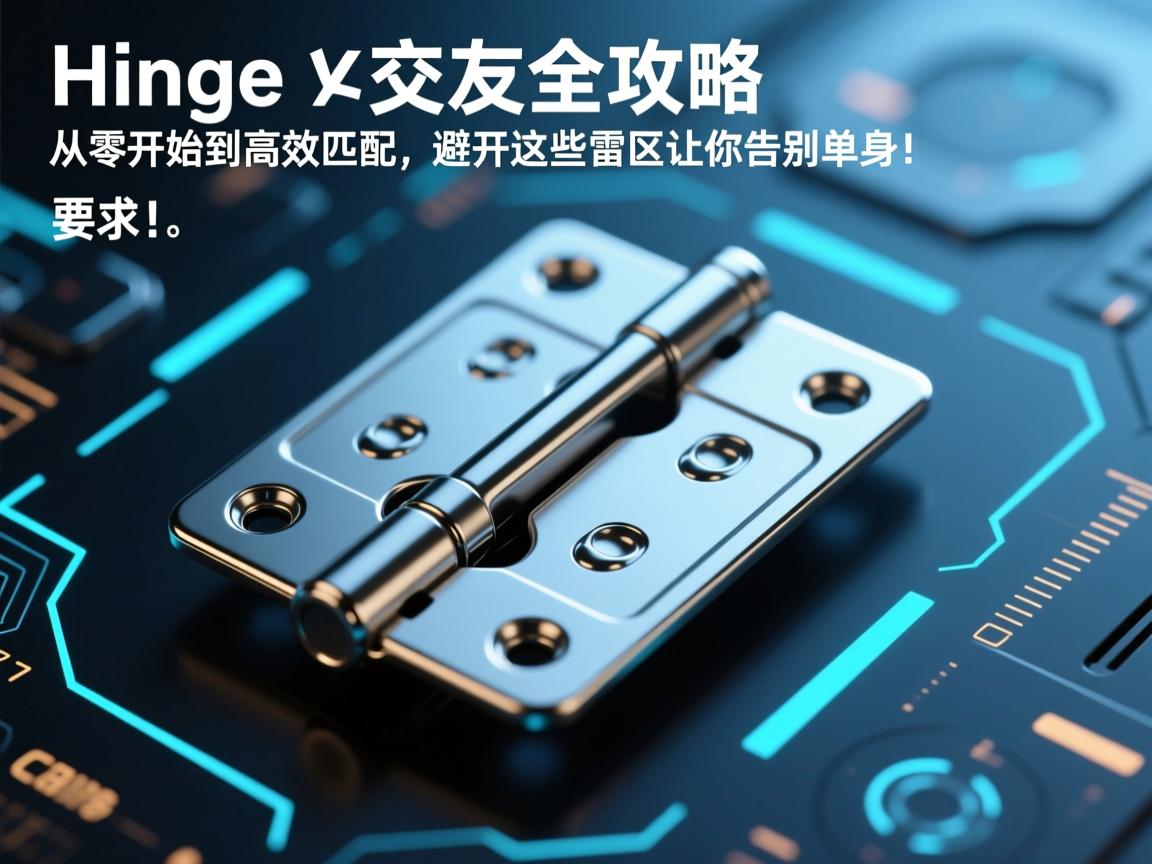 Hinge铰链交友全攻略，从零开始到高效匹配，避开这些雷区让你告别单身！