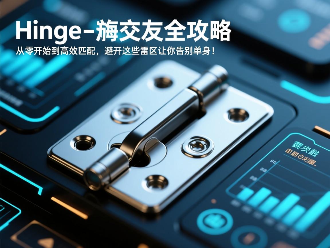 Hinge铰链交友全攻略,从零开始到高效匹配,避开这些雷区让你告别单身!