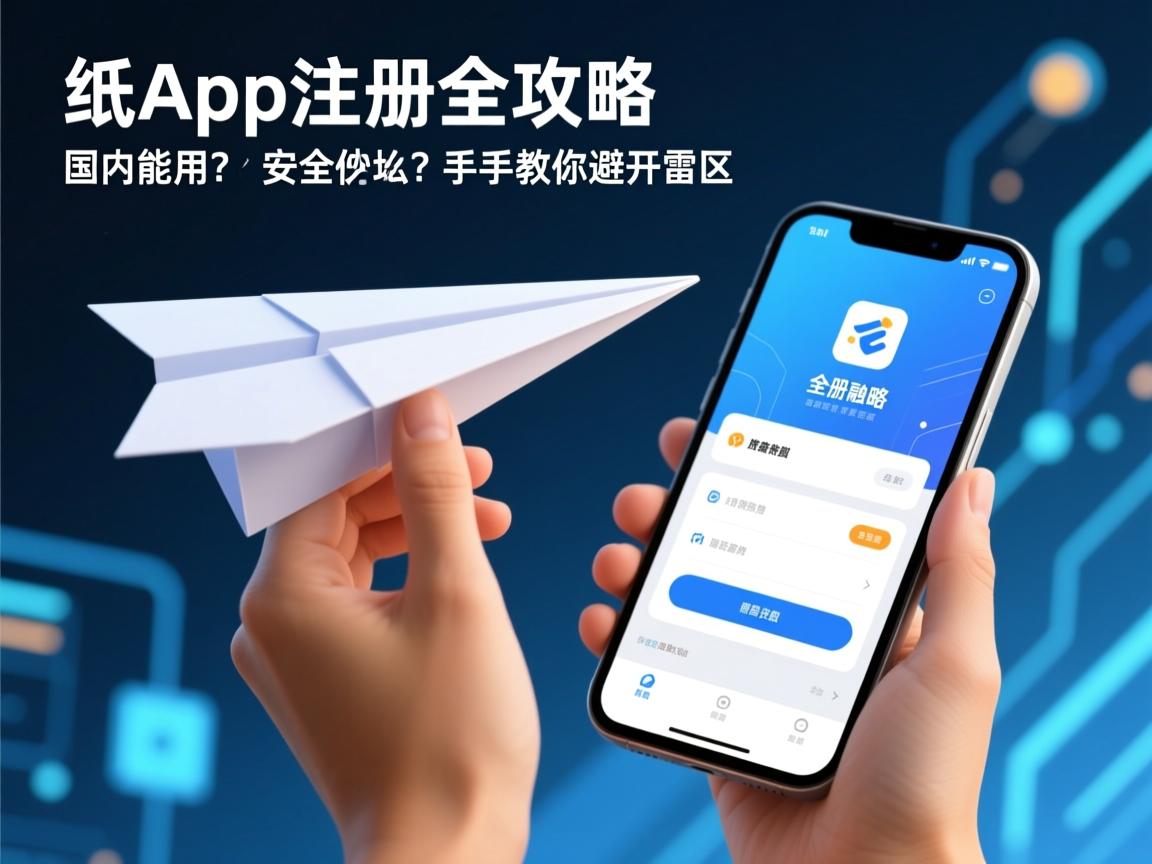 纸飞机app注册全攻略，国内能用吗？安全吗？手把手教你避开雷区