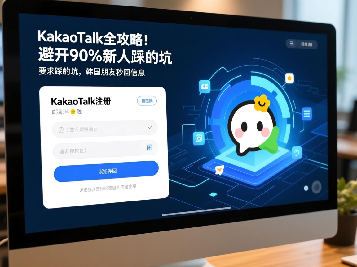邮箱注册KakaoTalk全攻略！避开90%新人踩的坑，韩国朋友秒回信息