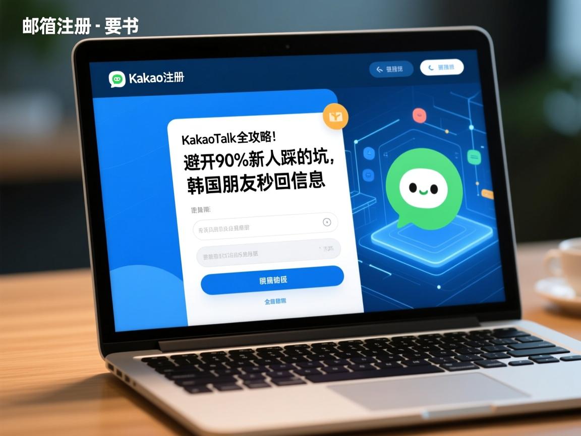 邮箱注册KakaoTalk全攻略!避开90%新人踩的坑,韩国朋友秒回信息