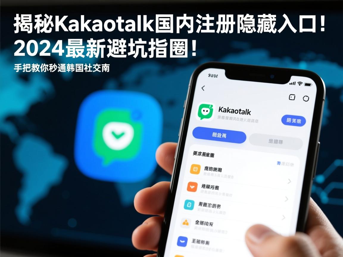 揭秘Kakaotalk国内注册隐藏入口!2024最新避坑指南,手把手教你秒通韩国社交圈