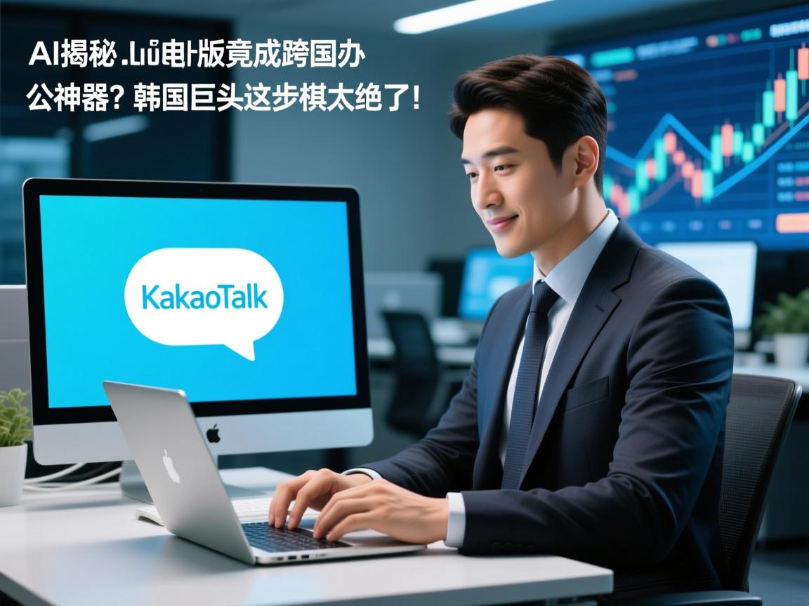 AI揭秘,KakaoTalk电脑版竟成跨国办公神器?韩国巨头这步棋太绝了!