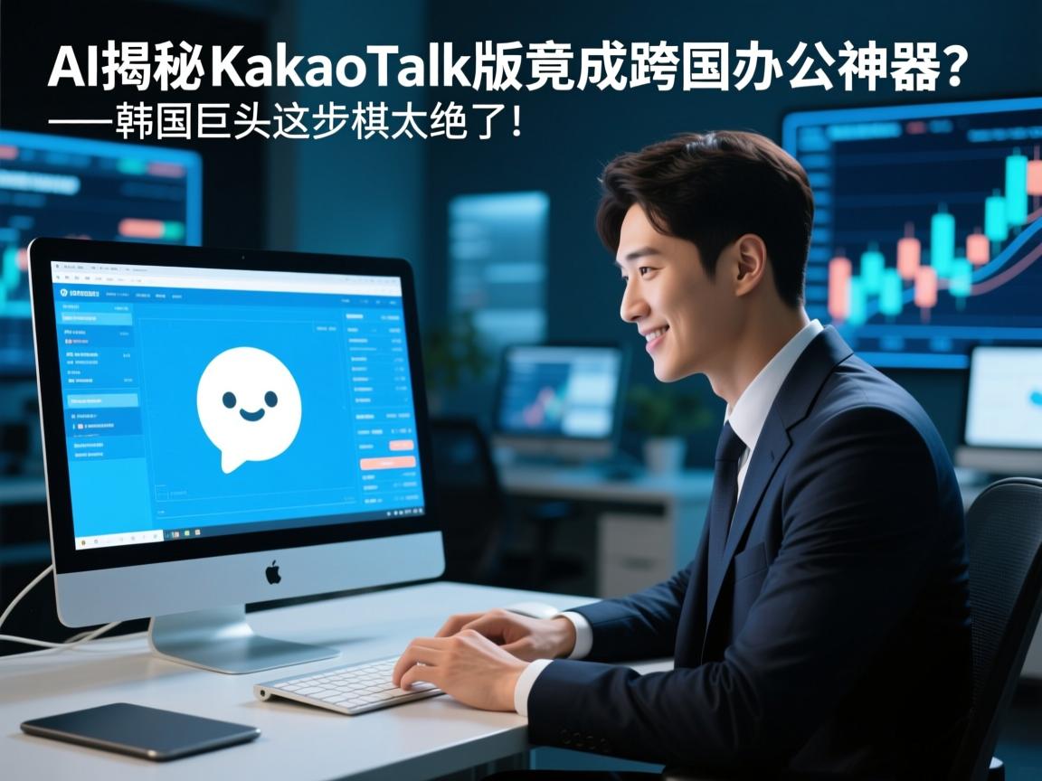 AI揭秘,KakaoTalk电脑版竟成跨国办公神器?韩国巨头这步棋太绝了!