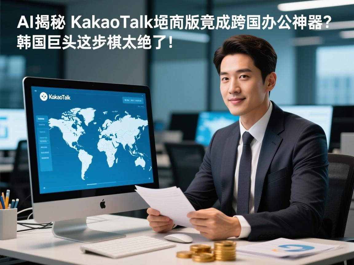 AI揭秘,KakaoTalk电脑版竟成跨国办公神器?韩国巨头这步棋太绝了!
