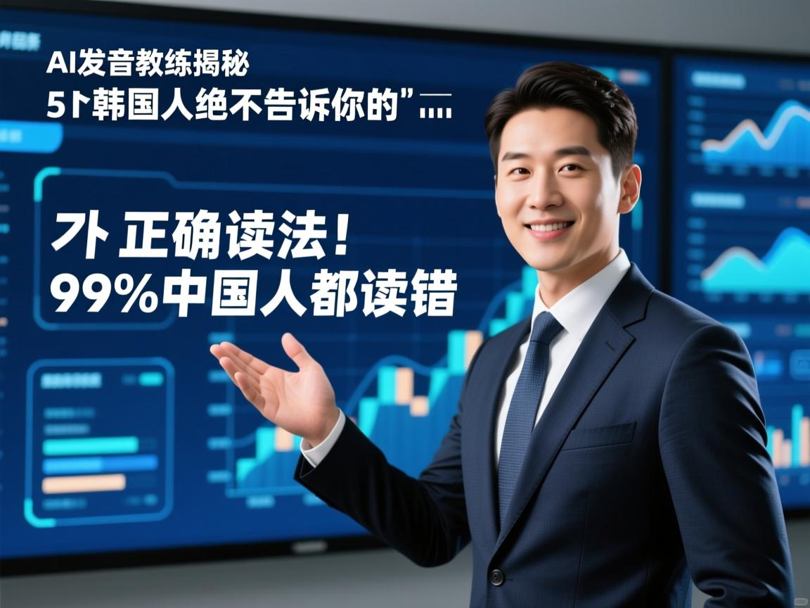 AI发音教练揭秘,韩国人绝不告诉你的카正确读法!99%中国人都读错