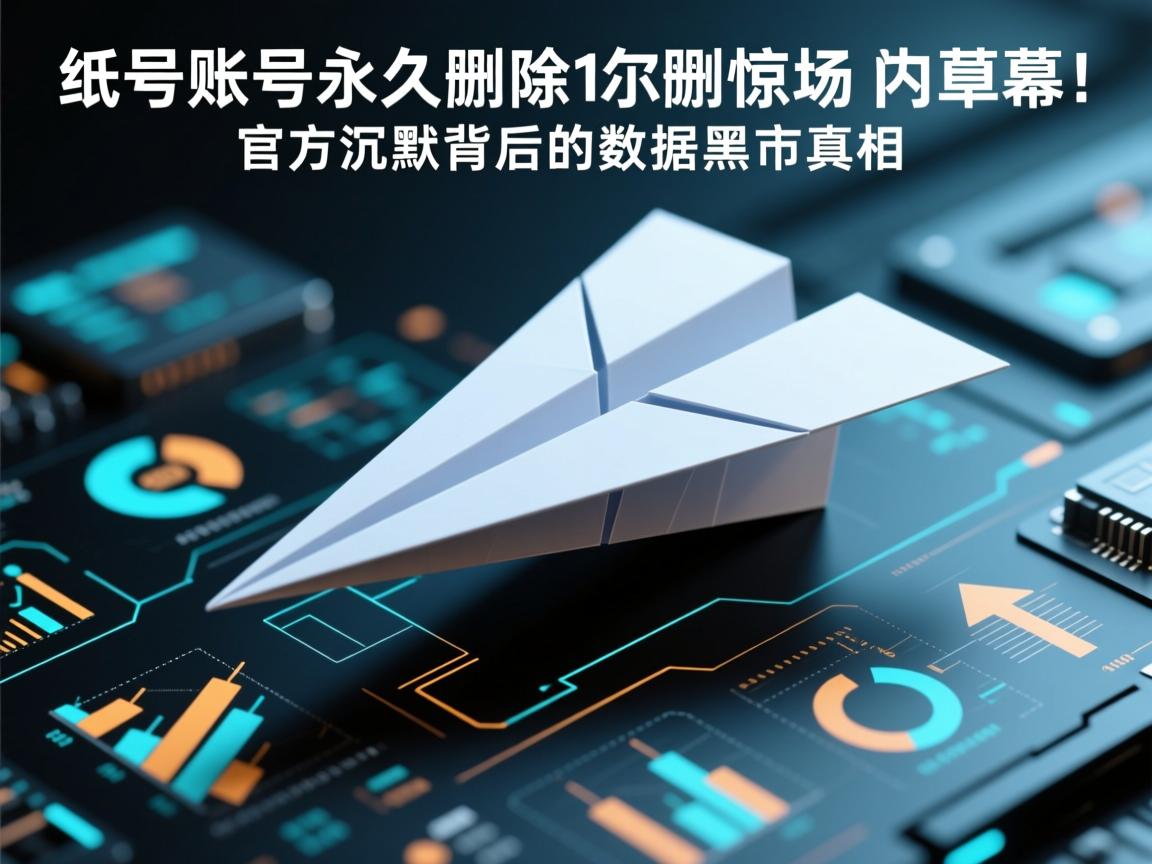 纸飞机账号永久删除惊天内幕!官方沉默背后的数据黑市真相
