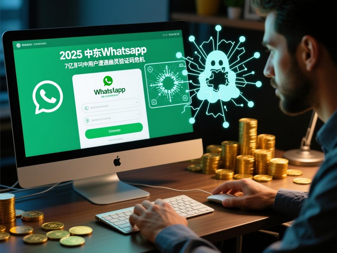 2025中东WhatsApp电脑注册惊爆漏洞!7亿用户遭遇幽灵验证码危机