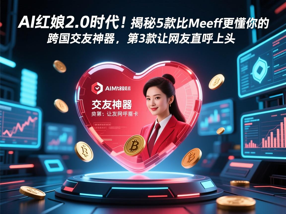 AI红娘2.0时代!揭秘5款比Meeff更懂你的跨国交友神器,第3款让网友直呼上头