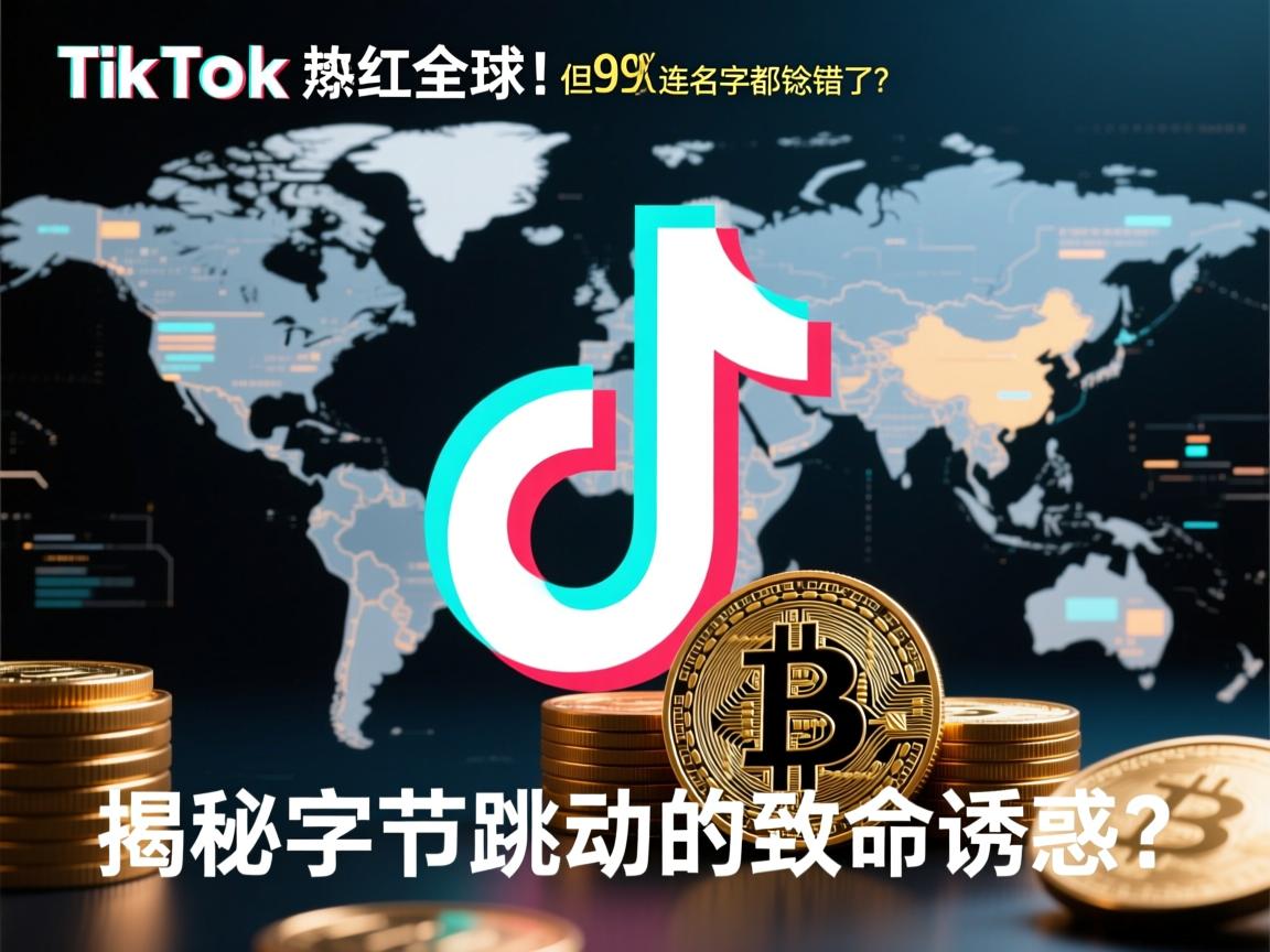 TikTok爆红全球!但99%的人连名字都念错了?揭秘字节跳动的致命诱惑