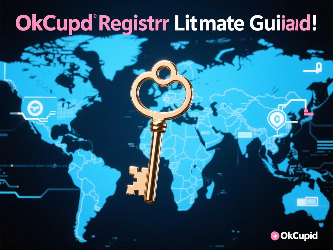 OkCupid注册终极指南,避开雷区,解锁全球交友的奇妙钥匙!