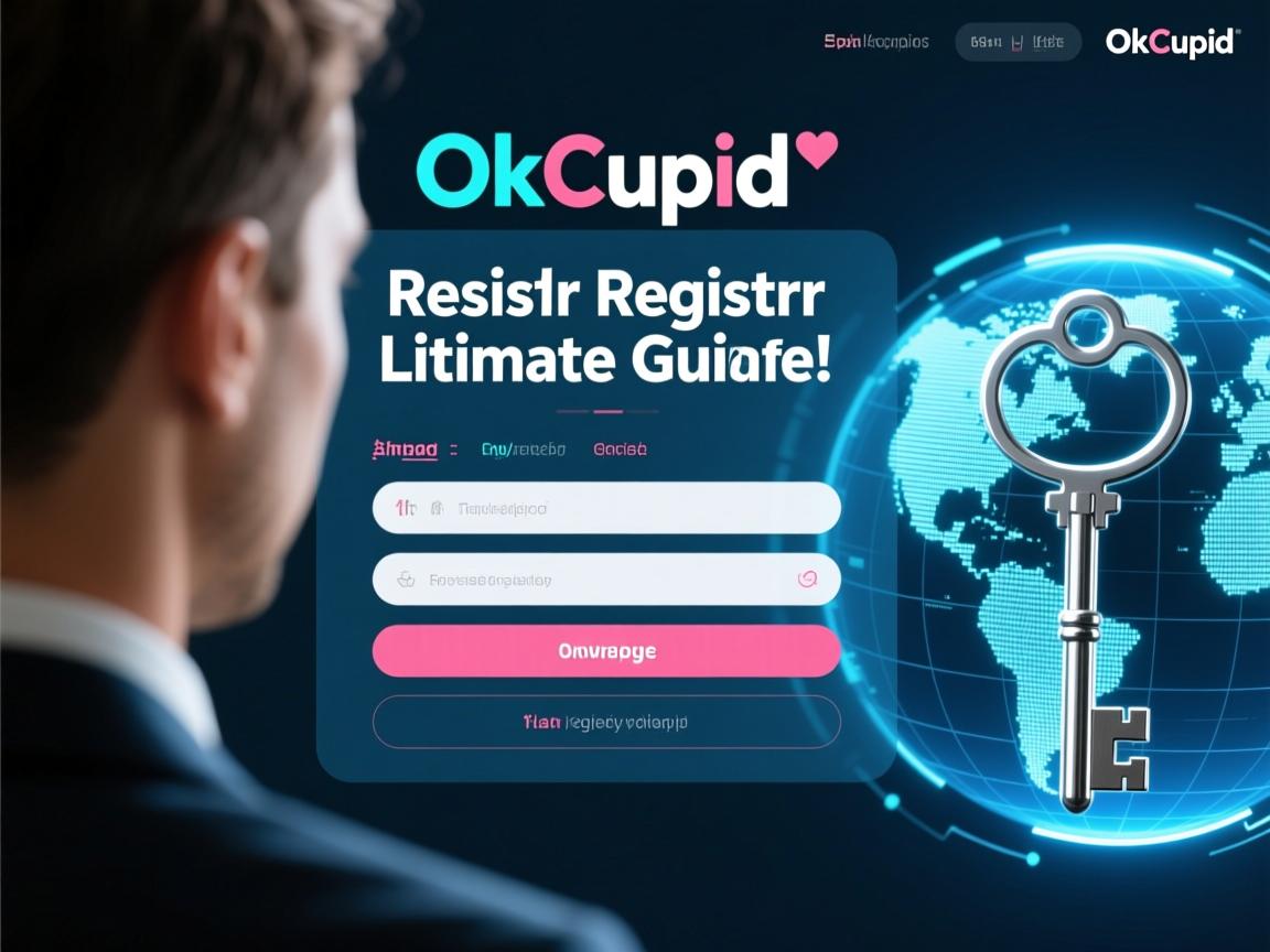 OkCupid注册终极指南,避开雷区,解锁全球交友的奇妙钥匙!