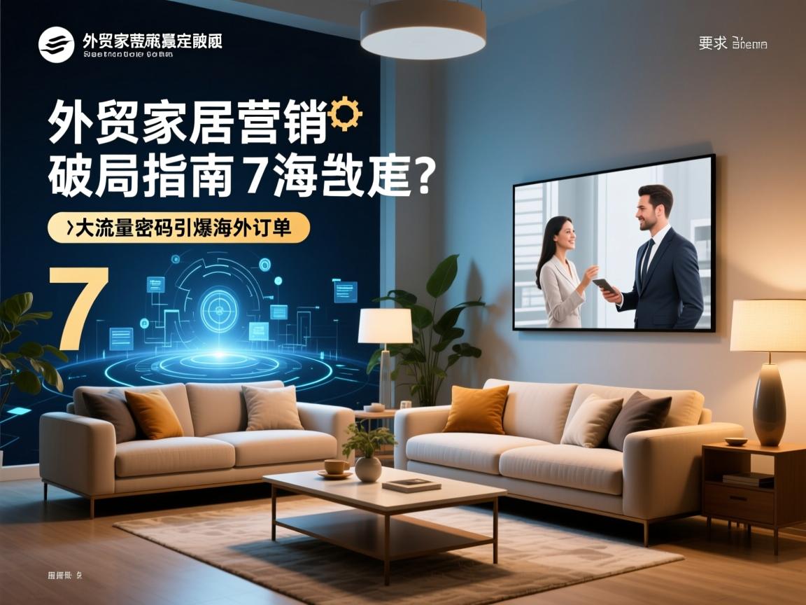 外贸家居营销破局指南,7大流量密码引爆海外订单