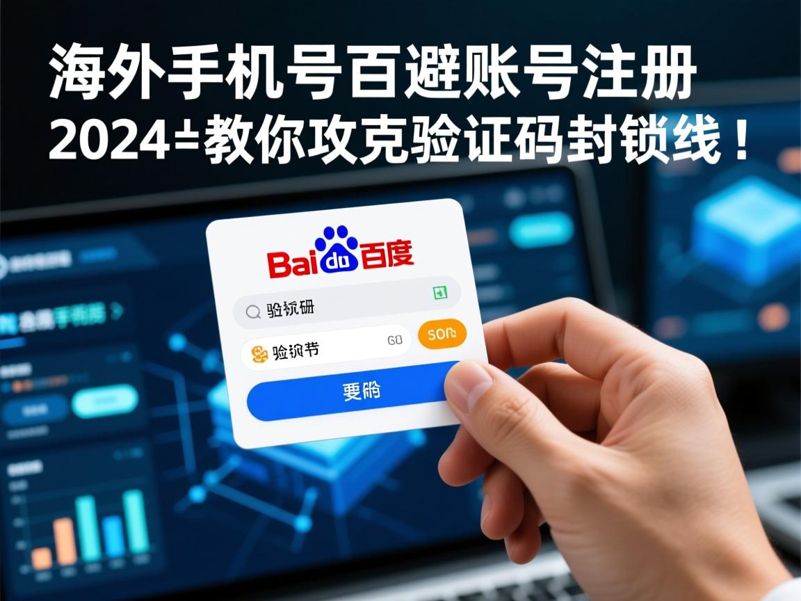 海外手机号百度账号注册,2024终极避坑指南,手把手教你攻克验证码封锁线!