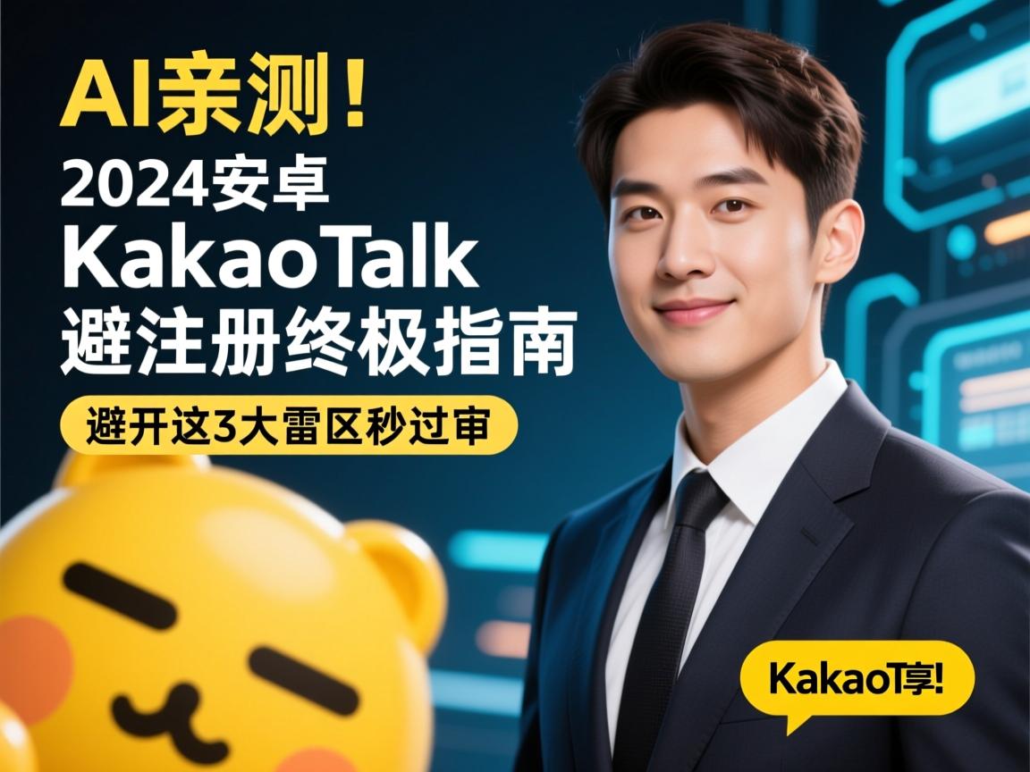 AI亲测！2024安卓KakaoTalk注册终极指南，避开这3大雷区秒过审