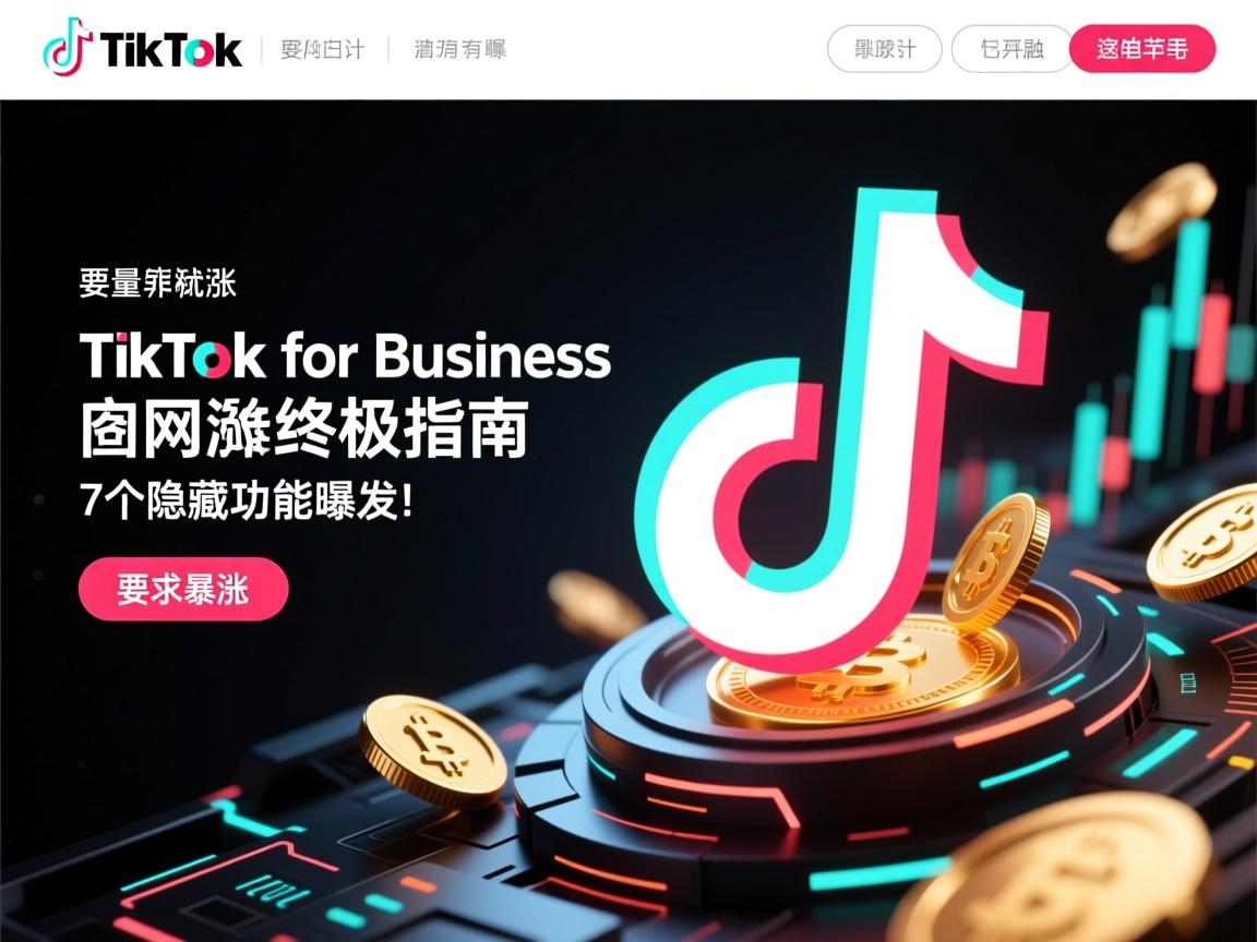 TikTok for Business官网终极指南,流量暴涨的7个隐藏功能曝光!
