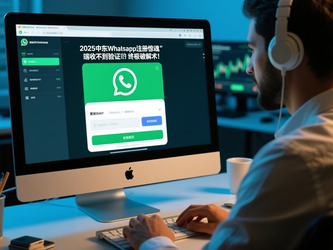 2025中东WhatsApp注册惊魂,电脑端收不到验证码的终极破解术!
