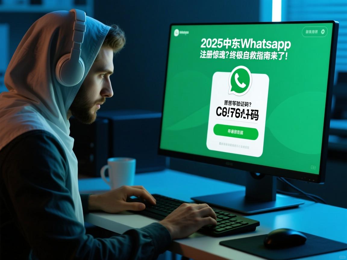 2025中东WhatsApp注册惊魂,电脑前苦等验证码?终极自救指南来了!