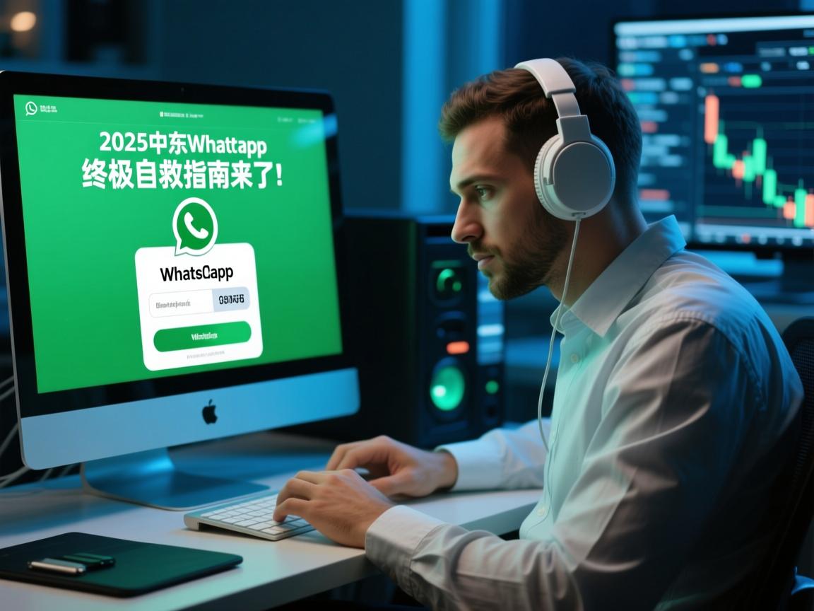 2025中东WhatsApp注册惊魂,电脑前苦等验证码?终极自救指南来了!
