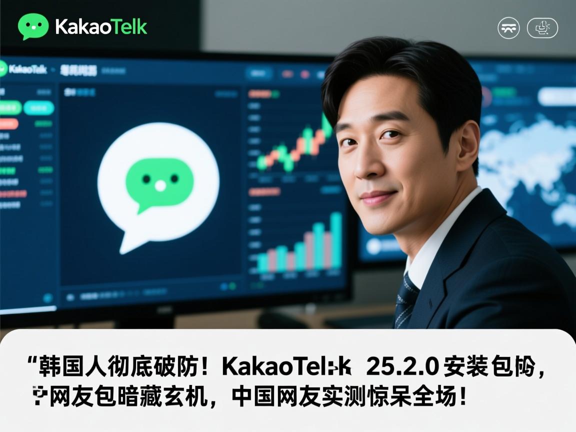 韩国人彻底破防!KakaoTalk25.2.0安装包暗藏玄机,中国网友实测惊呆全场!