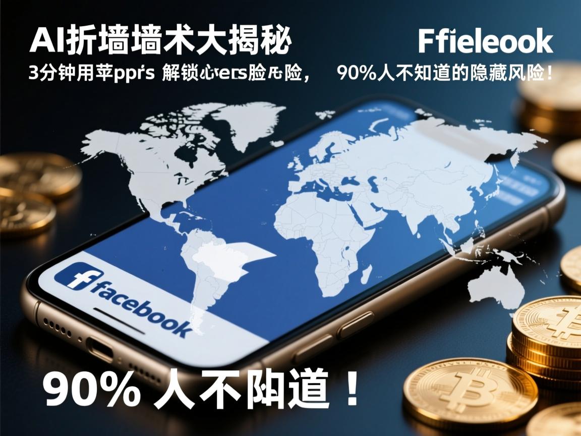 AI翻墙术大揭秘,3分钟用苹果手机解锁全球脸书,90%人不知道的隐藏风险!