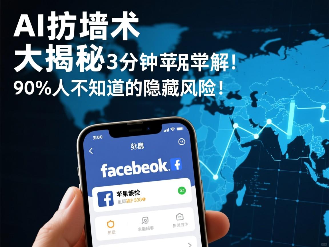 AI翻墙术大揭秘,3分钟用苹果手机解锁全球脸书,90%人不知道的隐藏风险!