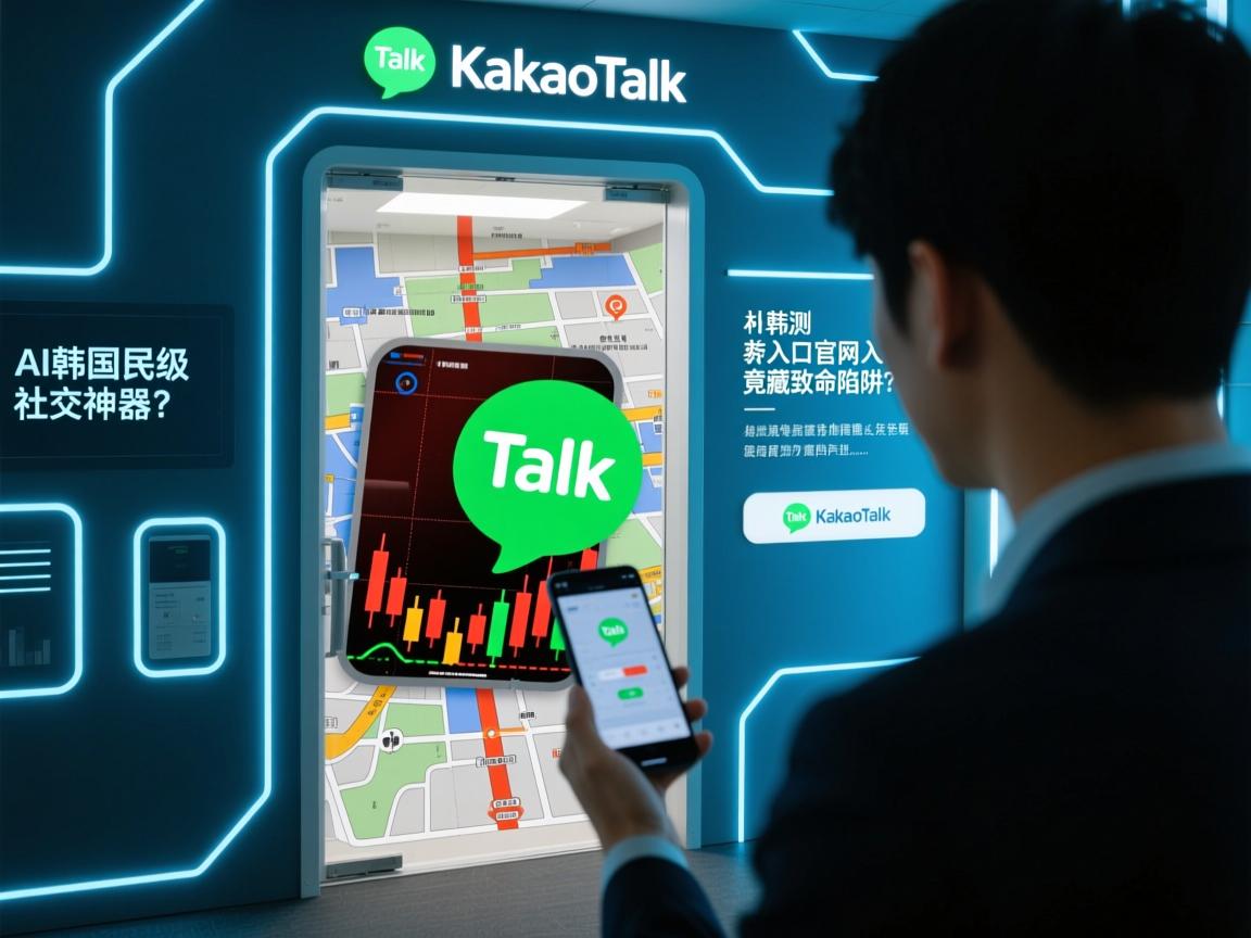 AI导航实测,韩国国民级社交神器KakaoTalk官网入口竟藏致命陷阱?