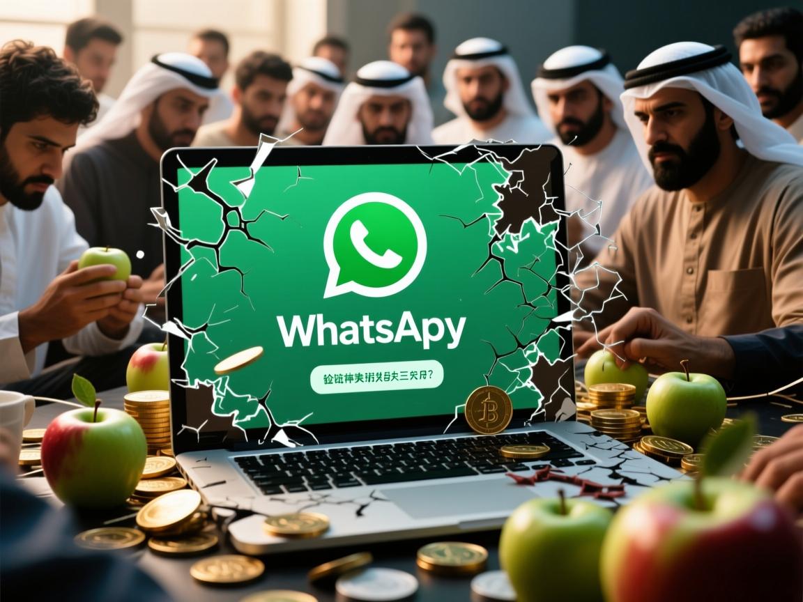 2023中东苹果用户集体崩溃!WhatsApp验证码神秘消失背后竟藏三大阴谋?