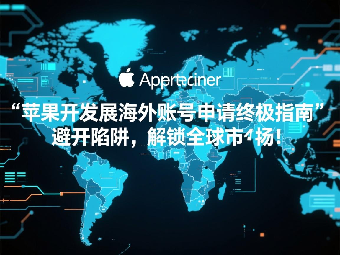 苹果开发者海外账号申请终极指南,避开陷阱,解锁全球市场!