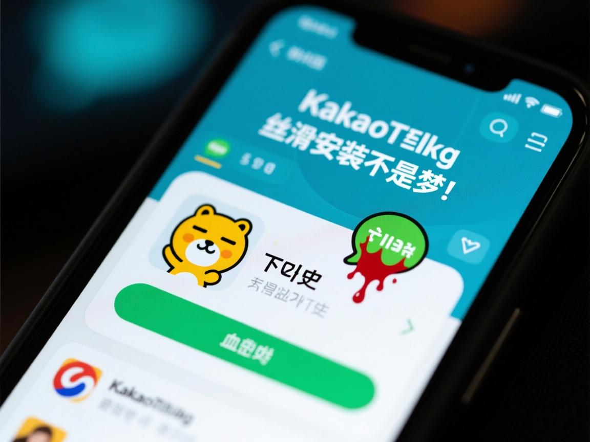 韩国国民级应用KakaoTalk下载血泪史!避开这些坑,丝滑安装不是梦!