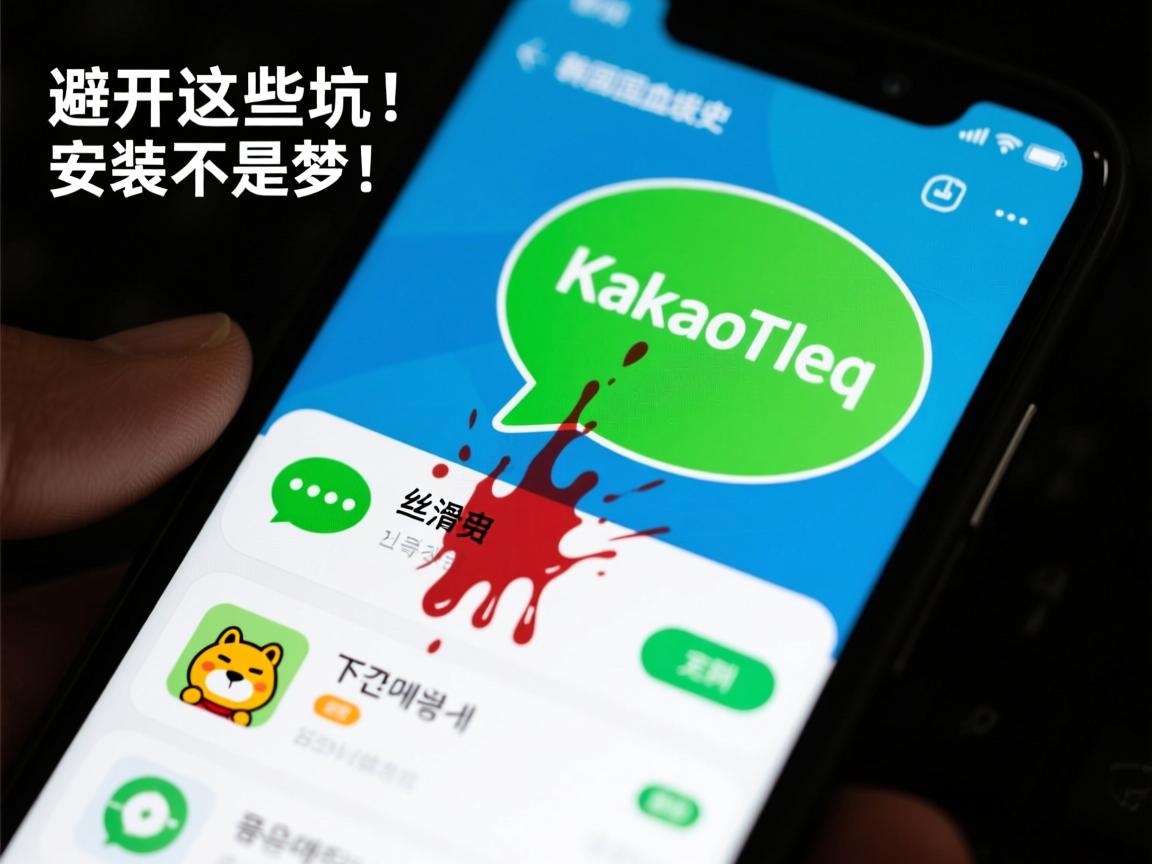 韩国国民级应用KakaoTalk下载血泪史!避开这些坑,丝滑安装不是梦!