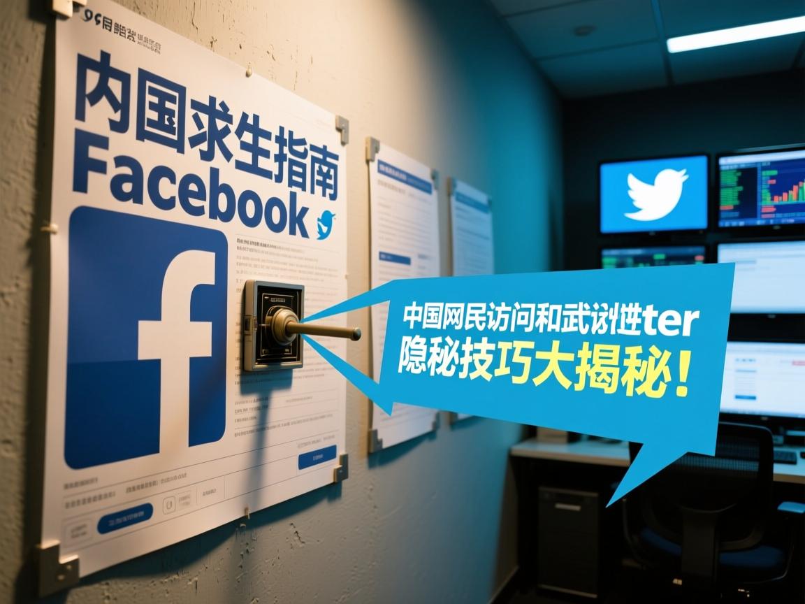 墙内求生指南,中国网民访问Facebook和Twitter的隐秘技巧大揭秘!