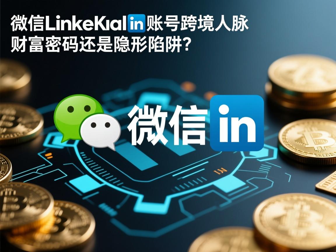 微信LinkedIn账号,跨境人脉的财富密码还是隐形陷阱?