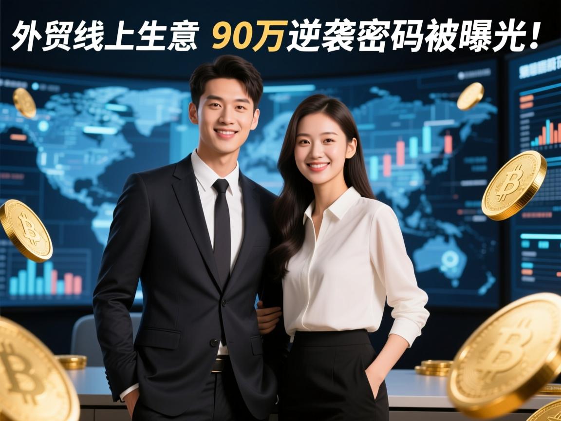 外贸线上生意,从零到千万,90后夫妻的逆袭密码被曝光!