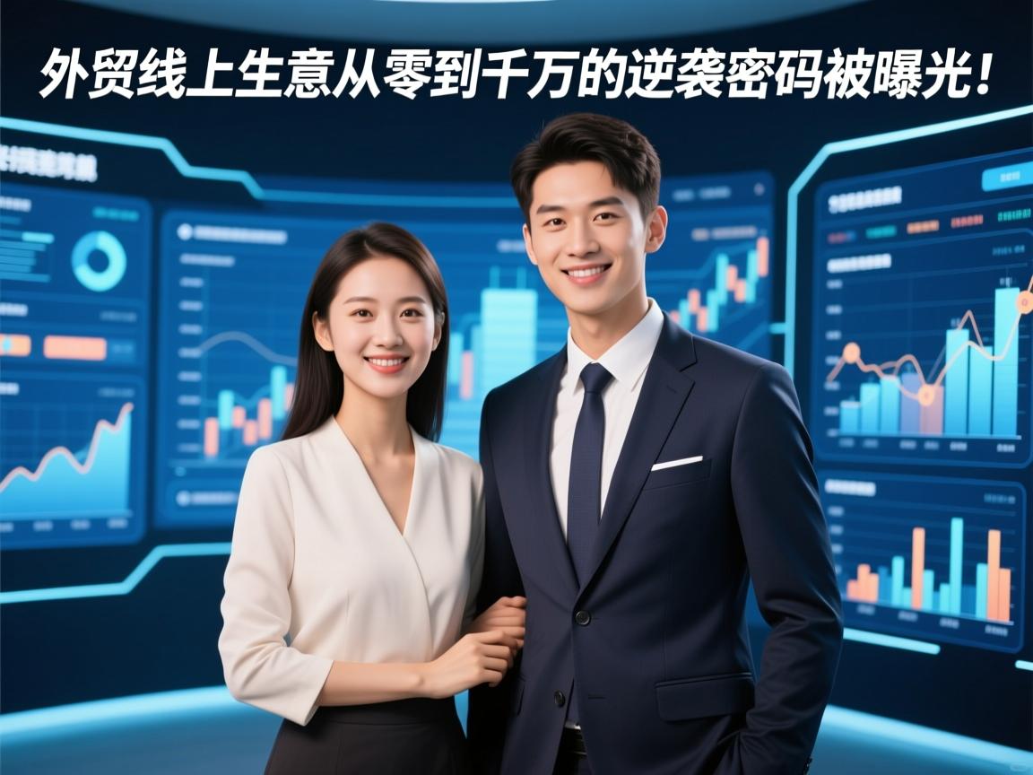 外贸线上生意,从零到千万,90后夫妻的逆袭密码被曝光!