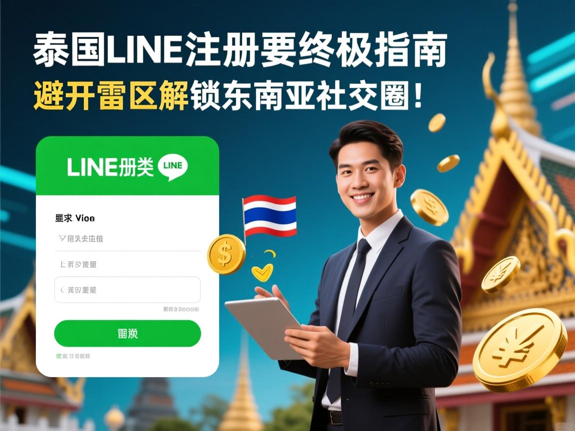 泰国LINE注册终极指南,避开雷区,解锁东南亚社交圈!