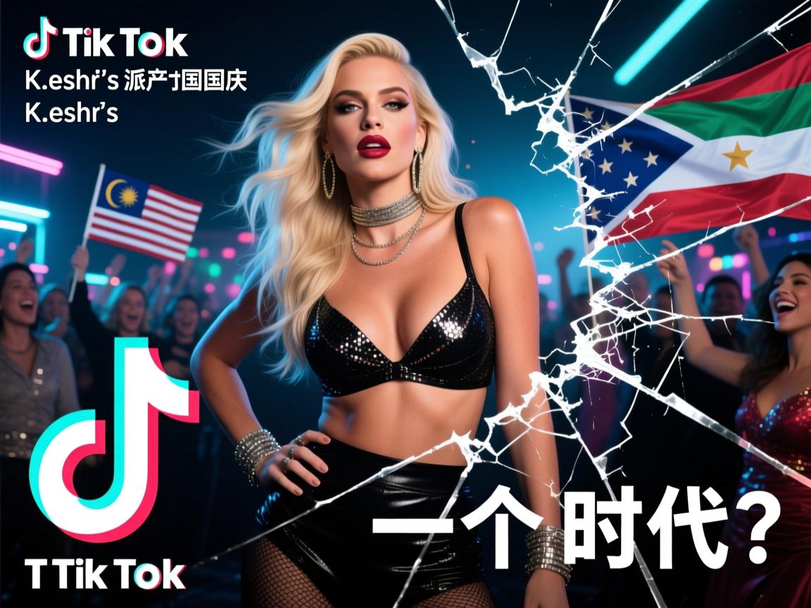 TikTok歌词风暴,Kesha的派对国歌如何撕裂一个时代?