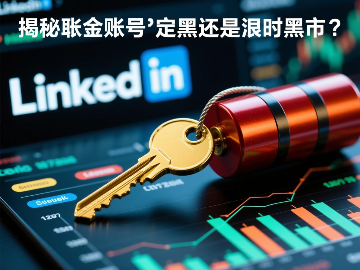 揭秘LinkedIn账号交易黑市,职场金钥匙还是定时炸弹?