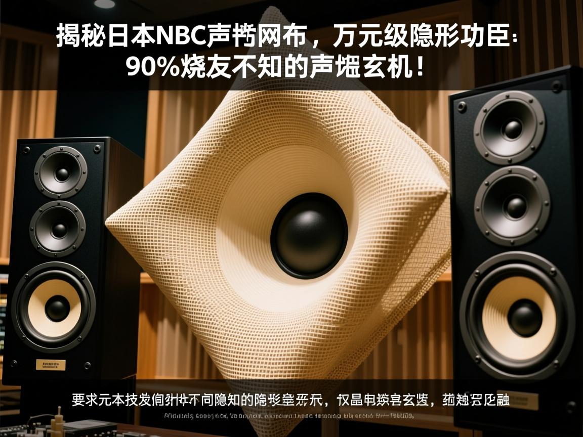 揭秘日本NBC声学网布,万元级音响的隐形功臣,90%烧友不知的声学玄机!