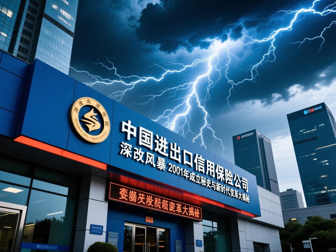 中国进出口信用保险公司深改风暴,2001年成立秘史与新时代变革大揭秘